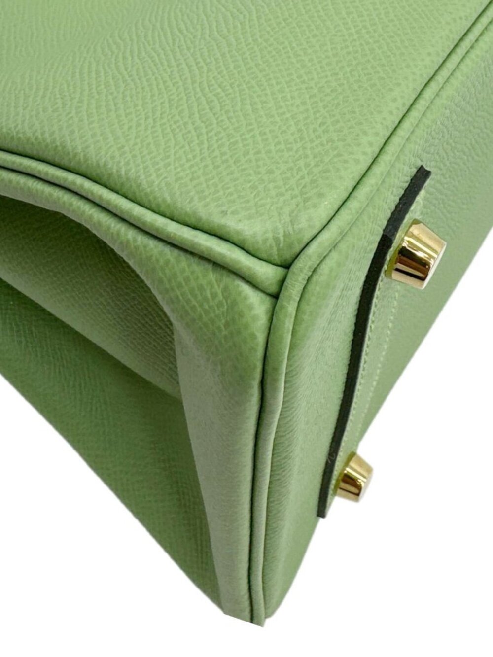 Hermes Birkin 30 Epsom Leather Tote Bag Green - Picture 8 of 13